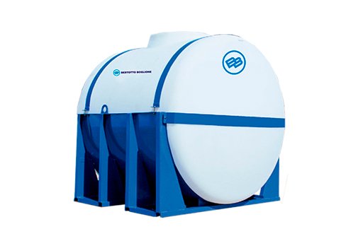 tanque externo con cuna metalica